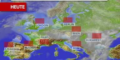 Aktuelle Wetterprognose für Mittwoch