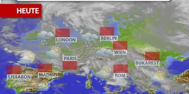 Aktuelle Wetterprognose für Mittwoch