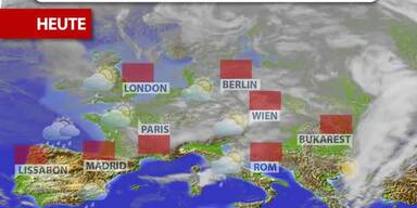 Aktuelle Wetterprognose vom Mittwoch (29.10.2025)