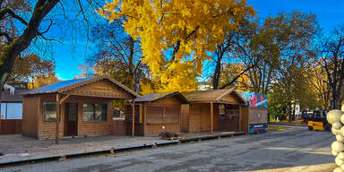 Aufbau läuft auf Hochtouren.