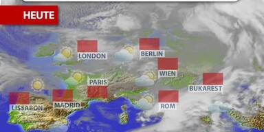 Aktuelle Wetterprognose vom Donnerstag