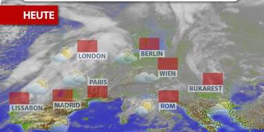 Aktuelle Wetterprognose für Mittwoch