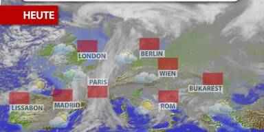 Aktuelle Wetterprognose vom Freitag