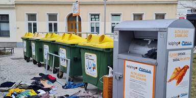 Altkleidecontainerverbot in Wien beschlossen
