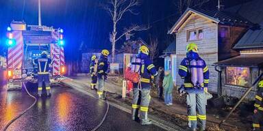 Die Einsatzkräfte bekämpften die Flammen.