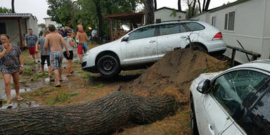 Cavallina Unwetter