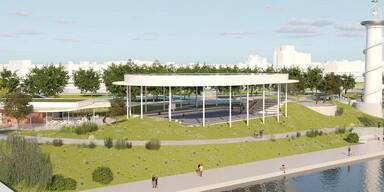 Sommer Hot Spot: Pier 22 an Neuen Donau fertig