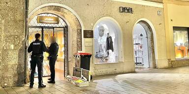 Duo brach bei Salzburger Juwelier ein