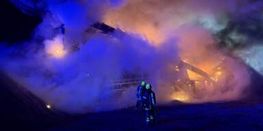 Förderschnecke fing Feuer