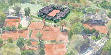 Extra für Davis Cup: Im Prater wird eine Tennis-Arena errichtet