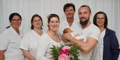 So ein Glück! 300. Baby im LK Amstetten