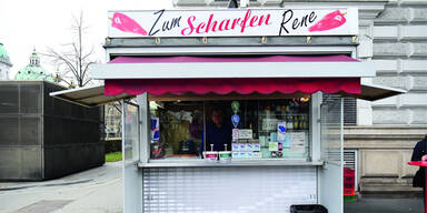 Wiener Kult-Würstelstand wegen Renovierung "eingemauert"