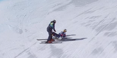 "Tut doch den Ton weg" - Ärger über TV-Bilder vom Vonn-Drama