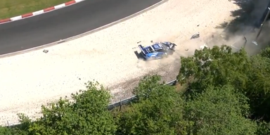 Schwerer Porsche-Crash: Qualifying am Nürburgring abgebrochen