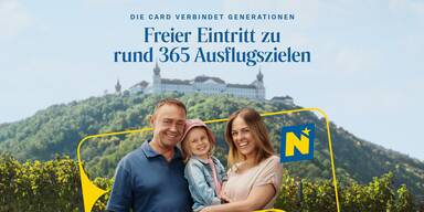 NÖ-Card mit 17 tollen neuen Ausflugszielen