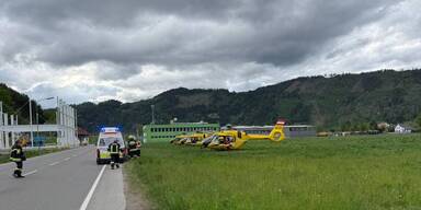 Gasexplosion bei Firma in Leoben: Arbeiter in Lebensgefahr