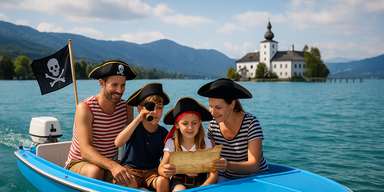 Piratenfahrt mit Pommes-Belohnung