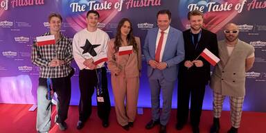 1. Song-Contest-Event. Der ESC legte mit Abendempfang los