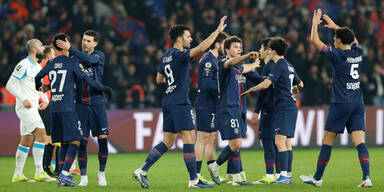 PSG nach Kantersieg im "Le Classique" wieder auf Platz eins