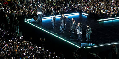 K-Pop-Band BTS feiert mit riesigen Gratis-Konzert Comeback