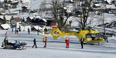 Zu kalt am Gletscher: Deutsche Teenies mit Helikopter gerettet