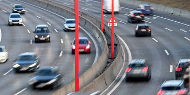Verkehr auf Wiens Autobahnen mit erneutem Rückgang im ersten Quartal