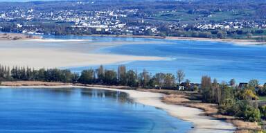 Wasser im Bodensee so niedrig wie seit Jahren nicht mehr