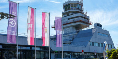 Bombendrohung am Linzer Flughafen