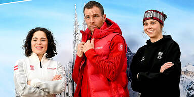 So fesch ist unsere Olympia-Wäsch'