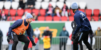 Nationalteam-Training im ÖFB-Campus vor rund 1.000 Fans