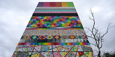 APA-Turm Wandgemälde "In Equality"