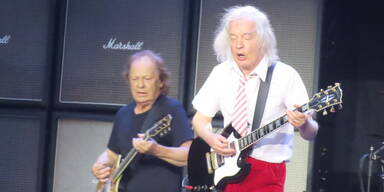 Tour-Drama bei AC/DC: Gitarrist musste ins Krankenhaus