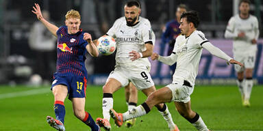 0:0 - Leipzig lässt gegen Mönchengladbach wichtige Punkte liegen