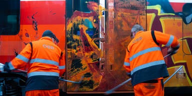 ÖBB-Geheimwaffe gegen Sprayer in Wien im Einsatz
