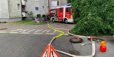 Unwettereinsätze St. Pölten