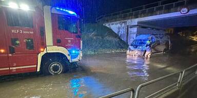 Unwetter-Einsätze Murtal