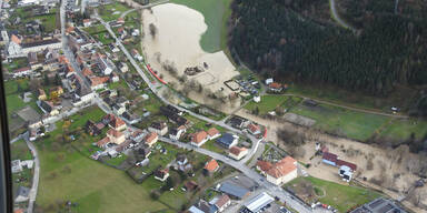 KÄRNTEN: HOCHWASSERSITUATION IN STRASSBURG 