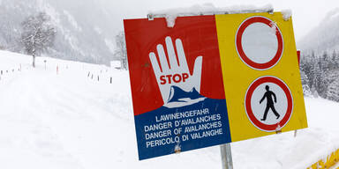 Lawinengefahr Schnee