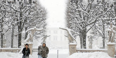 Winterwetter in Salzburg