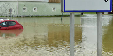 Unwetter überfluten Braunau