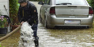 Unwetter überfluten Braunau