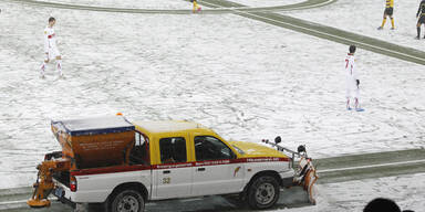 Schneechaos in Bern/Schweiz