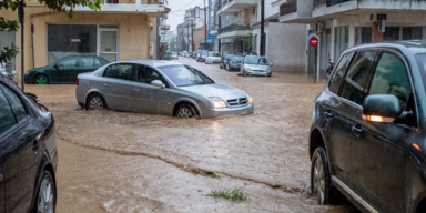 Flut Griechenland