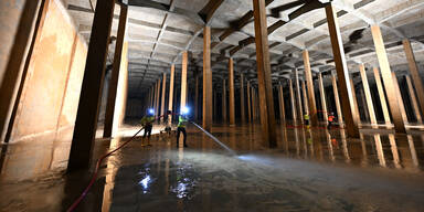 Bauprojekt der Superlative: Wiens Mega-Wasserspeicher nimmt Form an