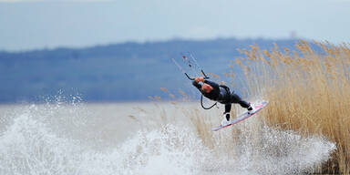 Kitesurfer Burgenland Neusiedlersee