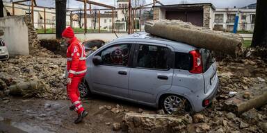 Hochwasser und Muren: Heftige Unwetter in Italien