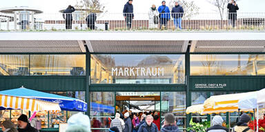 Naschmarkt: Umstrittener "Marktraum" jetzt eröffnet