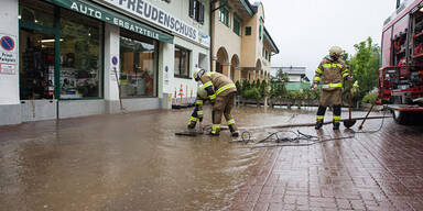 Hochwasser in Österreich