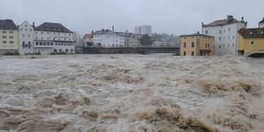 Hochwasser in Österreich