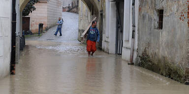 Hochwasser in Österreich